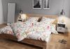 Mako Satin Bettwäsche Tropical Flowers mint 140x200 + 70x90 Bild 2