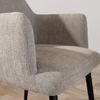 Bronx71 Esszimmerstuhl Lars recycelter Stoff mit Armlehne taupe Bild 5