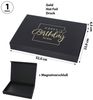 CEPEWA Geschenkbox Geschenkverpackung 'Happy Birthday' Magnetverschluss 32x4,5x23cm Bild 2