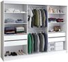 A&J MöbelLand GmbH Schiebetürenschrank BELANO – Moderner Kleiderschrank mit Schiebetüren (Die perfekte Kombination aus modernem Design, hoher Funktionalität und großzügigem Stauraum für Kleidung, Bettwäsche und Accessoires, erhältlich in verschiedenen ... Bild 3
