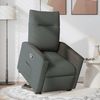 vidaXL Relaxsessel mit Aufstehhilfe Dunkelgrau Stoff 3324053 Bild 3
