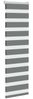 vidaXL Doppelrollo Dunkelgrau 40x100 cm Stoffbreite 35,9 cm Polyester 4014093 Bild 3