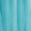 Ösen-Bistrogardine in B160cm x L60cm, transparente uni Scheibengardine Voile in vielen verschiedenen Farben erhältlich (türkis - aqua ) Bild 4