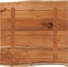 vidaXL Tischplatte 60x60x2,5 cm Quadratisch Akazienholz Naturkante 370618 Bild 4