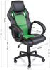 Tresko Racing Chefsessel Bürostuhl Drehstuhl Schalensitz Bürosessel Schreibtischstuhl schwarz/grün Bild 2