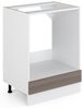 Herdumbauschrank R-Line Edelgrau 60 cm ohne Arbeitsplatte Vicco Bild 5