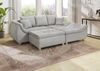 Job 'Genua KPL' Wohnlandschaft, Cord hellgrau Bild 4