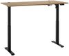 Elektro-Schreibtisch Gedankenplatz / Ben 3, Holzwerkstoff, Schwarz, Holzfarben Bild 4