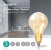 LED-Filament-Lampe E27 | PS165 | 3.5 W | 120 lm | 1800 K | Dimmbar | Mit Gold Amber Finish | Retro Style | 1 Stück Bild 2