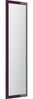 Spiegel Emotion farbig eingerahmt 50x170 cm Brombeer : Weissmatt / Brombeere hochglanz Bild 2