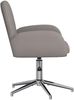 vidaXL Drehstühle 2 Stk. 54 x 58 x 90 cm Taupe Stoff 3428300 Bild 4