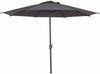 Siena Garden Mittelstockschirm Isa anthrazit Ø 300 cm Bild 2