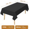 Tischdecke, Polyester, Schwarz, 23 x 4 cm Bild 2