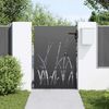 vidaXL Gartentor Schwarz 85 x 150 cm Pulverbeschichteter Stahl 42015866 Bild 3