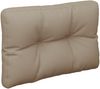 Palettensofa-Kissen Taupe 50 x 40 x 12 cm Bild 4