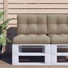 Palettensofa-Kissen Taupe 50 x 40 x 12 cm Bild 2