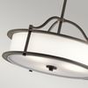Pendelleuchte, Deckenlampe, Stahl Zinn, D 45,7 cm Bild 3