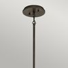 Pendelleuchte, Deckenlampe, Stahl Zinn, D 45,7 cm Bild 4