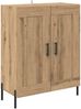 vidaXL Sideboard Artisan-Eiche 69,5 x 34 x 90 cm Verbundholz und Eisen 881604 Bild 2