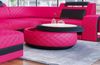 Couchtisch Berlin - Kunstleder - pink-schwarz Bild 5