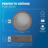 Bestway 6001S LAY-Z-SPA Whirlpool Dominica HydroJet Energiespar mit App-Steuerung, für 6 Personen Ø 196 x 71 cm, Urbanbraun Bild 3