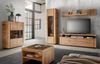 TV Board mit Aufsatz 179x63cm "Savona" Wildeiche geölt Bild 4