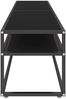 vidaXL TV-Schrank Schwarz 180x40x40,5 cm Hartglas 331723 Bild 4