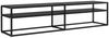 vidaXL TV-Schrank Schwarz 180x40x40,5 cm Hartglas 331723 Bild 2
