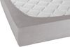 biberna Frottee-Stretch-Spannbetttuch 0012344, sturmgrau, 1x 180x200 cm - 200x200 cm Bild 2