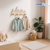 Relaxdays Kindergarderobe 4 Haken Berg Bild 3