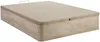 Vente-unique - AMBRACIE Mattress and bed base set StoffHolz, Platte Beige - B 120 cm x H 20 cm30 cm x L 200 cm Bild 4