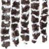 vidaXL Insektenschutz-Vorhang Braun und Weiß 90x220 cm Chenille 325452 Bild 5