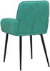 vidaXL Esszimmerstühle 6 pcs Samt (V) Türkis 57 x 50 x 85 cm 3428183 Bild 5