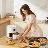 Agger Silikonform Airfryer Silikonform 2er Set – Wiederverwendbare Einlage, (2-tlg), für Heißluftfritteuse, Antihaft, Hitzebeständig Bild 2