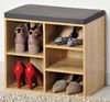 Schuhschrank für Flur, Holzkommode mit Sitz - Kesper Bild 2