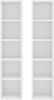vidaXL CD-Regale 2 Stk. Weiß 21x16x93,5 cm Holzwerkstoff 802696 Bild 4