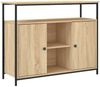 vidaXL Sideboard Sonoma-Eiche 100 x 35 x 80 cm Holzwerkstoff 835500 Bild 2