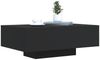 vidaXL Couchtisch mit LED-Leuchten Schwarz 85x55x31 cm 836610 Bild 5