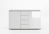 Kombikommode >Easy Plus< (BxHxT: 130x83x41 cm) in weiß - 130x83x41cm (BxHxT) Bild 1