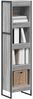 vidaXL Bücherregal Graues Sonoma 40 x 30 x 155 cm Holzwerkstoff 886375 Bild 3