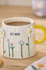 Next Becher Tasse mit floralem Muster, Best Mum, 1-tlg, Steingut Bild 2