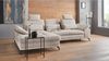 Places of Style Ecksofa Costello L-Form, mit Sitztiefenverstellung, Armteilverstellung und, 3 Nierenkissen, optional Bettfunktion und Bettkasten Bild 3