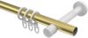 Gardinenstangen-Set Prestige Tanara 100 cm, 1-läufig, 20 mm Ø Messing-Optik Bild 3