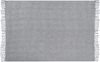 Beliani 'VELLA' Kuscheldecke, Baumwolle grau, 150x200 cm Bild 4