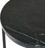 Beistelltisch TYRELL Marmor Schwarz Bild 4
