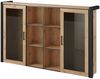 Esszimmer Buffetschrank Set ACCRA-83 in Taurus Eiche Nb. mit LED Beleuchtung, B/H/T: ca. 180/200/41 cm Bild 5