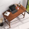 IDIMEX Schreibtisch RODRIGO, Computertisch 110cm breit aus Massivholz mit Rattanoptik Kastanie Bild 3