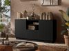 Kommode Liwerio 150 2D1SZ (Farbe: Schwarz) Bild 2