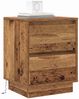 vidaXL Nachttisch 2 pcs Altholz 39 x 34,5 x 50 cm Holzwerkstoff 869623 Bild 3