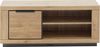 Lowboard >GRENO< in natur geölt, Wildeiche teilmassiv - 122x52x54cm (BxHxT) Bild 3